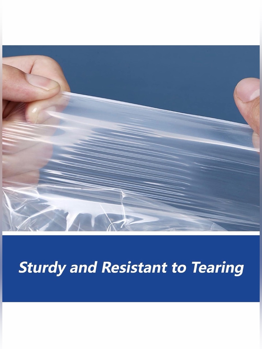 50PC 12”x15” Clear Plastic Bags - Picture 5 of 8